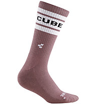 Cube After Race High Cut - calzini ciclismo, Red
