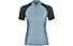Cube ATX WS Half Zip CMPT S/S - maglia ciclismo - donna, Blue