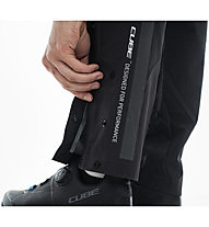 Cube Blackline Rain - pantaloni antipioggia - uomo, Black