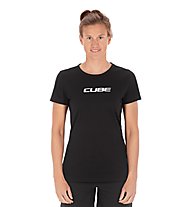 Cube Classic Logo WS - T-Shirt - Damen, Black