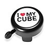 Cube I Love My Cube - Fahrradklingel, Black/White