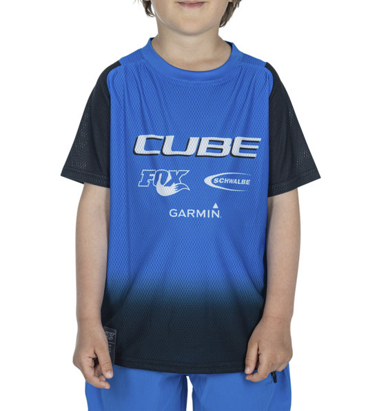 Cube Vertex Rookie - Actionteam - Kinder X S/S Radtrikot
