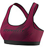 Dynafit Alpine Graphic W - reggiseno sportivo alto sostegno - donna, Dark Pink/Black