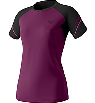 Dynafit Alpine Pro - Trailrunningshirt Kurzarm - Damen, Violet/Black