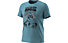 Dynafit Artist Series Co T-Shirt M - T-shirt - Herren, Light Blue/Black/Orange