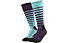 Dynafit FT Graphic- Skitouren Socken, Fluo Blue/Bordeaux