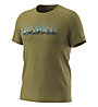 Dynafit Graphic - T-Shirt - uomo, Green/Light Blue/Dark Blue