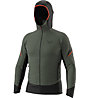 Dynafit Mezzalama Polartec® Alpha® - giacca alpinismo -  uomo, Dark Green/Black/Red