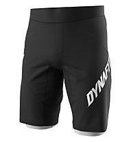 Dynafit Ride light 2in1 - pantaloni MTB - uomo, Black/White