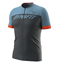Dynafit Ride light full zip - maglia ciclismo - uomo, Blue/Light Blue/Red
