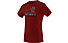 Dynafit Transalper Graphic - T-shirt - uomo, Dark Red/Light Blue