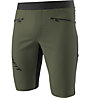 Dynafit Traverse Dst - kurze Bergsteigerhose - Herren, Green/Black