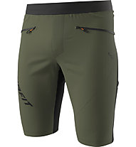 Dynafit Traverse Dst - kurze Bergsteigerhose - Herren, Green/Black