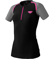 Dynafit Ultra 2 S-Tech W - T-shirt - donna, Black/Pink