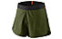 Dynafit Vertical 2 - pantaloni corti trail running - uomo, Dark Green/Black/Orange