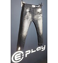 E-Play Black Power Stretch - Jeans - uomo, Black