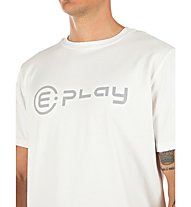 E-Play Organic cotton - T-Shirt - Herren, White