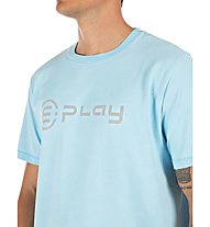 E-Play Organic Cotton - T-Shirt - Herren, Light Blue