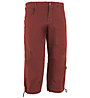 E9 Fuoco Flax 3/4 - pantaloni arrampicata - uomo, Dark Red