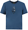 E9 Golden - T-shirt arrampicata - uomo, Light Blue/Black