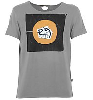 E9 Gruve T-Shirt Kletter- und Bouldershirt Kurzarm Herren, Grey