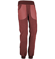 E9 Iuppi - pantaloni arrampicata - donna, Dark Red