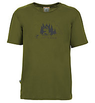 E9 Living Forest - Herren-Kletter-T-Shirt, Green