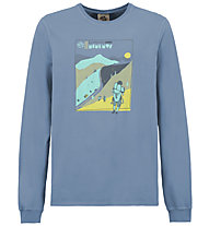 E9 Moment - maglia a maniche lunghe - uomo, Light Blue