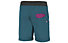 E9 Onda - pantaloni corti arrampicata - donna, Dark Green/Pink