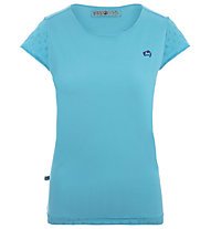 E9 Rica SP - Kletter-/Bouldershirt - Damen, Light Blue