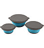 Easy Camp Clearwater Foldable Bowl Set - Campingschüsseln, Light Blue/Grey