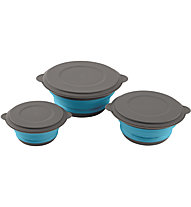 Easy Camp Clearwater Foldable Bowl Set - Campingschüsseln, Light Blue/Grey