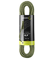 Edelrid Swift Protect Pro Dry 8,9 - corda singola, Green