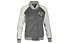Everlast College Sweatshirt-Jacke Damen, Light Grey/White