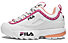 Fila Disruptor Logo Low W - Sneaker - Damen, White/Violet