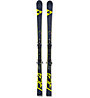 Fischer RC4 Worldcup RC + RC4 Z12 GripWalk - sci alpino, Black/Yellow