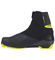 Fischer RCS Classic Waterproof - scarpe sci di fondo classico, Black/Yellow