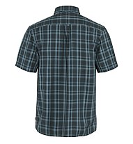 Fjällräven Ovik Lite SS M Shirt - Kurzarmhemd - Herren, Blue/Green