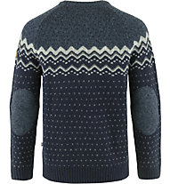 Fjällräven Övik Knit M - maglione - uomo, Blue/Dark Blue