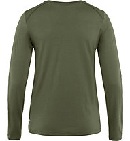 Fjällräven Abisko Wool LS W - Langarmtrikot - Damen, Green