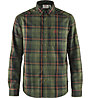 Fjällräven Fjällglim - camicia maniche lunghe - uomo, Dark Green/Red