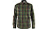 Fjällräven Fjällglim - camicia maniche lunghe - uomo, Dark Green/Red