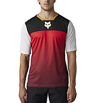 Fox Defend SS Aurora - maglia MTB - uomo, Red/Black/White