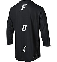 Fox Indicator 3/4 Asym - maglia a maniche lunghe MTB - uomo, Black