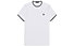 Fred Perry Twin Tipped - T-Shirt - uomo, White