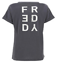 Freddy Apparel - t-shirt fitness - donna, Dark Grey