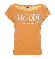 Freddy Training Color T-Shirt Damen, Orange