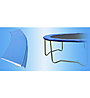 Garlando Coprimolle Blu Combi XXL 427 cm - trampolini elastici, Blue
