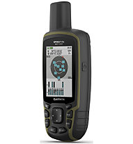 Garmin GPS Map 65s - dispositivo GPS portatile, Black/Green