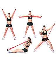 Get Fit Body Shaper - attrezzi fitness piccoli, Red/Black